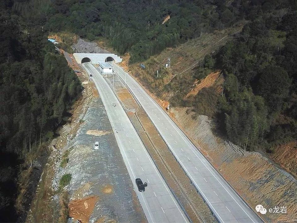 漳平永福红尖山隧道出口